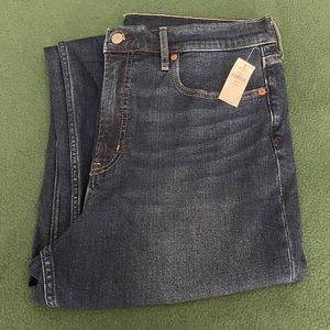 Gap High Rise Cigarette Jeans with Washwell